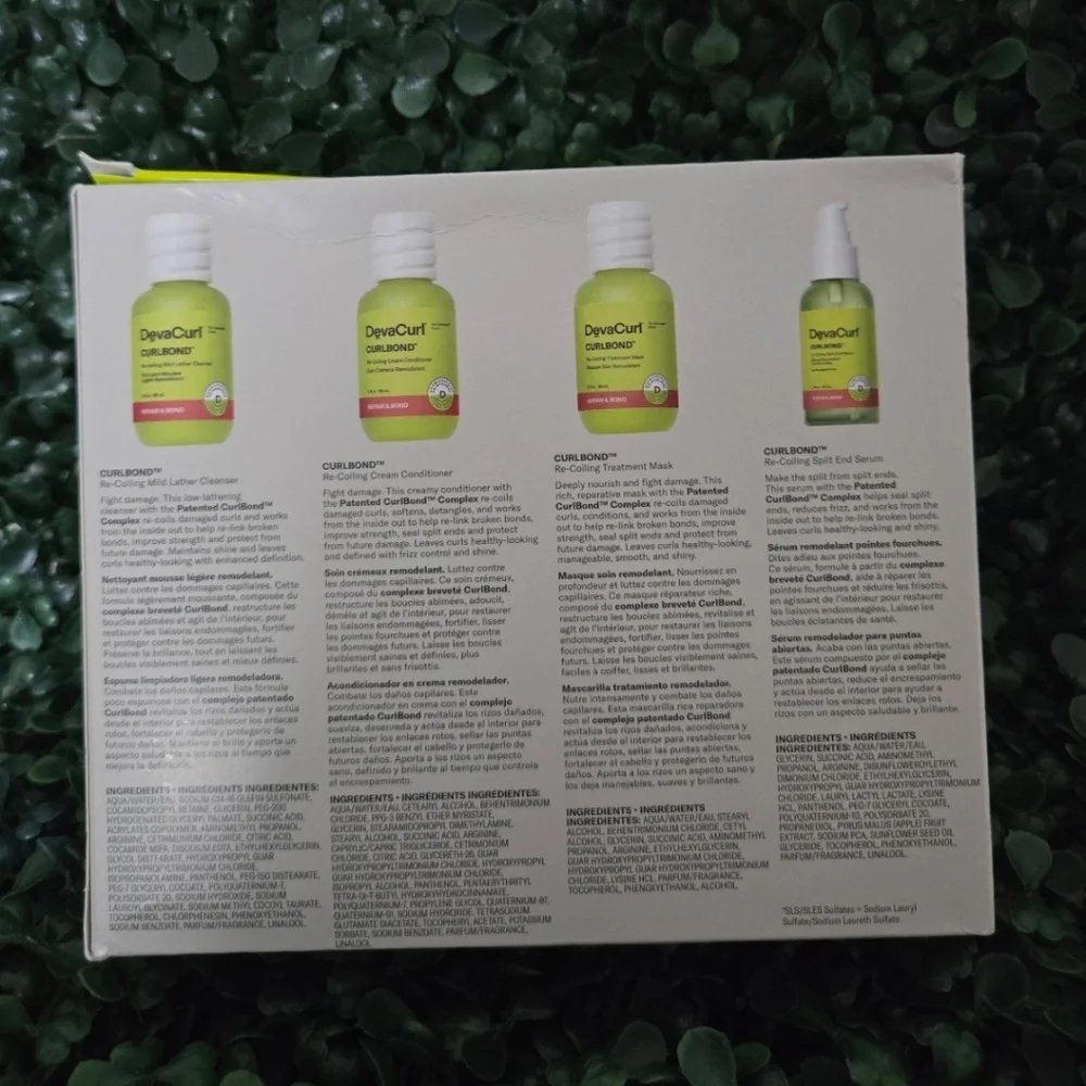 ​ DevaCurl CurlBond Essential Repair Starter Kit ✨ 4-Piece Set